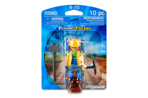 Конструктор для детей от 4лет №70560 Строитель Playmo-Friends Playmobil 1шт