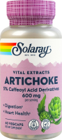 Добавка дієтична вегетаріанські капсули 600мг Артишок Solaray 60шт