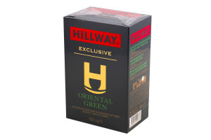Чай зелений байховий листовий Oriental Green Hillway к/у 100г