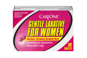 CareOne Gentle Laxative for Women Tablets - 30 CT