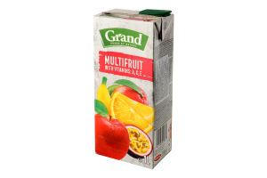 Напій мультифруктовий Grand т/п 1л