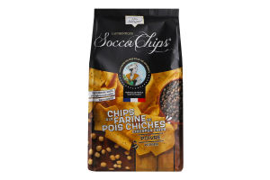 Чипси Socca Chips з нуту зі смаком перцю