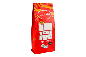 Кава натуральна смажена в зернах Espresso Gemini 1ґ м/у 250г