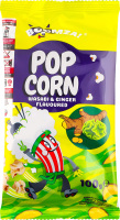 Попкорн д/мікрохвильової печі з смаком васабі та імбиру 100г Boomza!