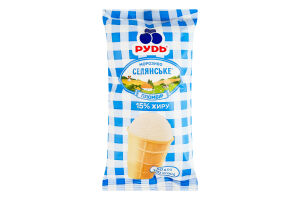 Мороженое пломбир Крестьянское Рудь м/у 80г