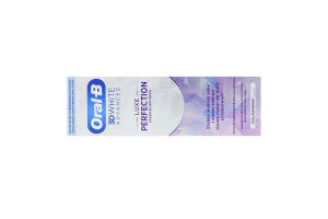 Паста зубная Усовершенствованное отбеливание Luxe 3D White advanced Oral-B 75мл