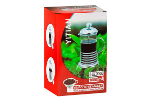 Френч-прес Eat&Drink скляний 1000мл 987948