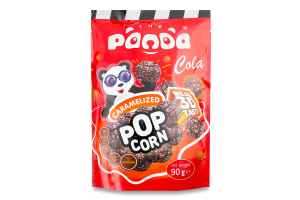 Попкорн з смаком Кола карамелізований 90г д/п Панда