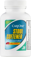 CareOne Stool Softener Capsules 100 mg - 250 CT