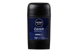 Антиперспирант с черным углем и маскулинным ароматом темного дерева Darkwood Deep Nivea Men 50мл