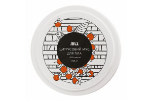 Мус д/тіла цитрусовий 200мл Яка