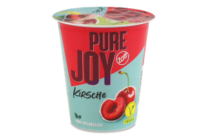 Йогурт кокосово-овсяный со вкусом вишни Pure Joy ст 140г