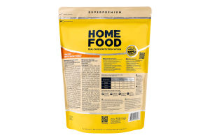 Корм д/дорослих собак малих порід Здорова шкіра та блиск шерсті Індичка та лосось сухий 700г Хоум Фуд