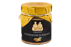 Паштет с ананасом и папайей Ron с/б 160г