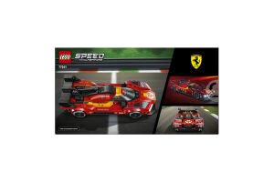 Конструктор для детей от 9лет №77261 Ferrari 499P Speed champions Lego 329эл