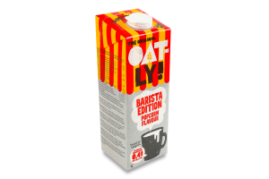 Напій вівсяний Barista Edition зі смаком попкорну, 1 л Oatly