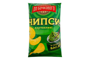 Чипсы картофельные Васаби До Бочкового м/у 100г