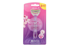 Бритвы одноразовые Cherry Blossom Comfort My Intuition Xtreme 3 Wilkinson Sword 4шт