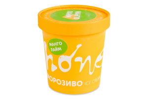 Морозиво Манго лайм 400г ТМ HONEY