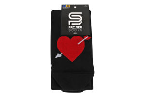 Шкарпетки чоловічі з написом Лівий-правий класичні р.29 Premier Socks