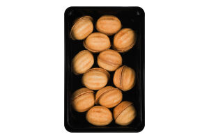 Тістечка Горішки згущ.молоко Novus 270г