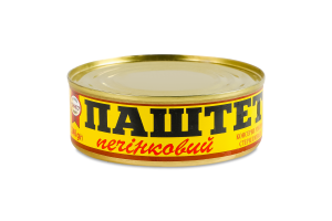 Паштет печеночный стерилизованный Онисс ж/б 240г