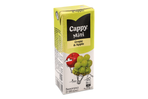 Нектар стерилизованный Виноград-яблоко Mini Cappy т/п 200мл