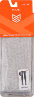 Колготки дитячі рубчик MovementStandard №MS TIG/02R 00 128-134 сірий меланж