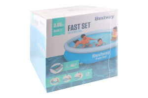 Басейн надувний сімейний 305х66см №57456 Fast Set Bestway 1шт