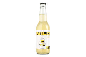 Напиток газированный ферментированный непастеризованный Классическая Комбуча Wild Kombucha с/бут 330мл