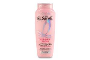 Шампунь для придания блеска тусклым волосам Glycolic gloss Elseve 250мл