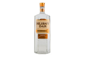 Горілка 1л 40% Пшенична Hlibny Dar пл