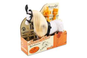 Набор игрушечный 18х17см №VA338445 Лошадь в стойле Greenwich Products Co. Limited 1шт