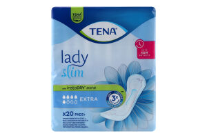 Прокладки урологічні жіночі Lady Extra Slim Tena 20шт