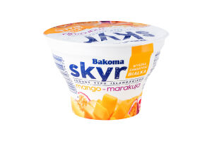 Йогурт Bakoma Скир з манго та маракуя