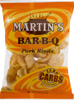 Martin's Pork Rinds Bar-B-Q Flavored