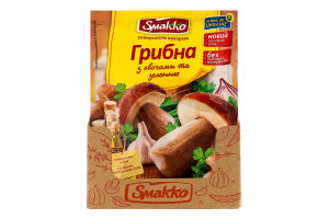 Приправа универсальная Грибная с овощами и зеленью Smakko м/у 80г