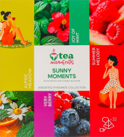 Чай ассорти в пирамидках Sunny moments Tea Moments к/у 32х1.7г