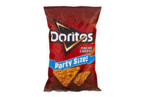 Doritos Tortilla Chips Nacho Cheese Party Size