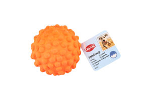 Іграшка д/собак М"яч неон з шипами 7см Тріксі