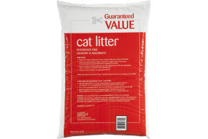 Guaranteed Value Cat Litter Fragrance Free
