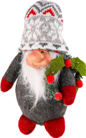 Гном новорічний MBM My Home сірий DH-NY-01