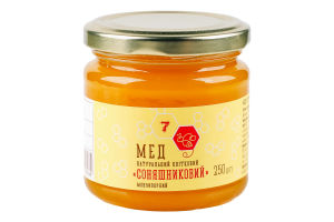 Мед Семерка 250 г Соняшниковий