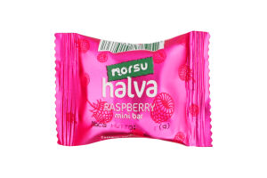 Халва подсолнечная с ароматом малины Norsu м/у 15г