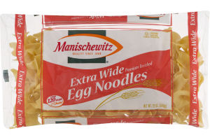 Manischewitz Extra Wide Egg Noodles