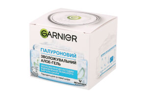 Гель для лица дневной увлажняющий Гиалуроновое алоэ Skin naturals Garnier 50мл