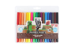 Фломастери Yes! Minecraft 18кол