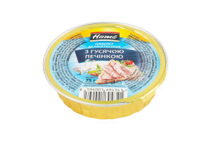 Паштет с гусиной печенью деликатесный Hame ст 75г