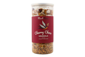 Гранола з вишнею та шоколадом 425г тубус Muesli Mania