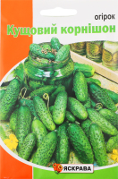 Насіння Огірок Кущовий корнішон 5г Яскрава